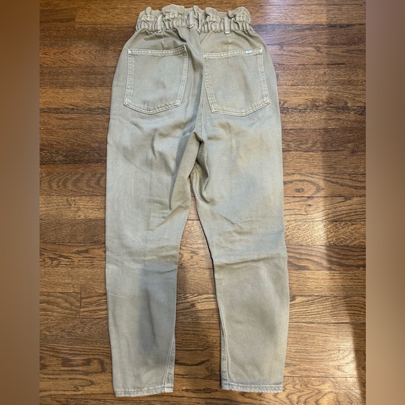 Zara Paperbag Waist Jeans - Picture 4 of 6